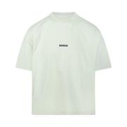 Grøn Logo Oversize Fit T-Shirt