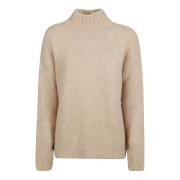 Blød Strik Sweater Sand Blanding