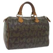 Pre-owned Canvas louis-vuitton-tasker