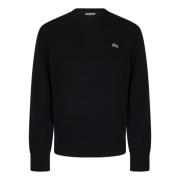 Klassisk Sort Rundhals Sweater AW24