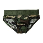 Camouflage Brief Undertøj Grøn Elastik