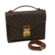 Pre-owned Canvas louis-vuitton-tasker