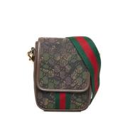 Pre-owned Canvas gucci-tasker