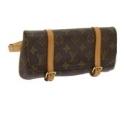 Pre-owned Canvas louis-vuitton-tasker