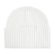 Ivory Rib Strikket Kashmir Beanie