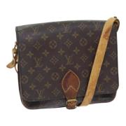 Pre-owned Canvas louis-vuitton-tasker