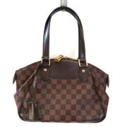 Pre-owned Canvas louis-vuitton-tasker