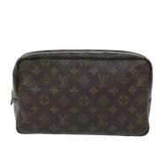 Pre-owned Canvas louis-vuitton-tasker