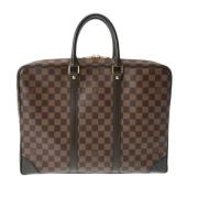 Pre-owned Canvas louis-vuitton-tasker