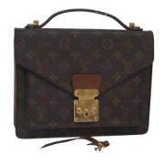 Pre-owned Canvas louis-vuitton-tasker