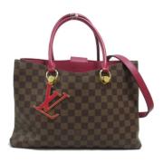 Pre-owned Canvas louis-vuitton-tasker