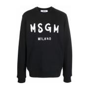 Casual Sweatshirt med 99C Design