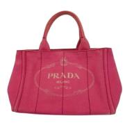 Pre-owned Canvas prada-tasker