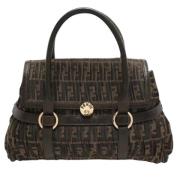 Pre-owned Canvas fendi-tasker