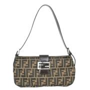 Pre-owned Canvas fendi-tasker