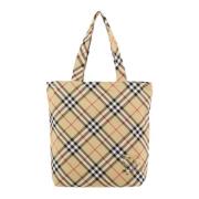 Vintage Check Tote Taske