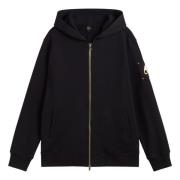 Luksus Full-Zip Hoodie med Guld Detaljer