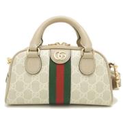 Pre-owned Canvas gucci-tasker