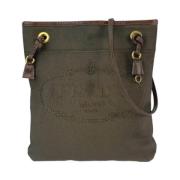 Pre-owned Canvas crossbody-tasker