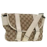 Pre-owned Canvas gucci-tasker