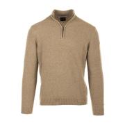 Grå Sweater Half Zip Due