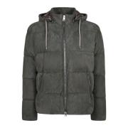 Suede Bomber Jakke