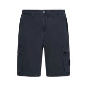 Kulgrå Bermuda Slim Shorts