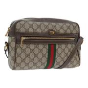 Pre-owned Canvas gucci-tasker