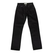 Vasket Denim Straight Leg Bukser