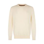 Cashmere Crewneck Sweater Regent Hvid