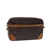 Pre-owned Canvas louis-vuitton-tasker