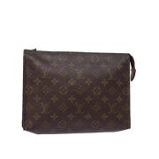 Pre-owned Canvas louis-vuitton-tasker