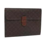 Pre-owned Canvas louis-vuitton-tasker