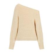 Asymmetrisk Bådhals Sweater