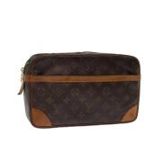 Pre-owned Canvas louis-vuitton-tasker