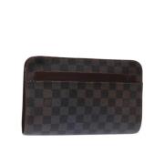 Pre-owned Canvas louis-vuitton-tasker