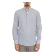 Stribet Button-Down Casual Skjorte