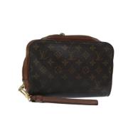 Pre-owned Canvas louis-vuitton-tasker