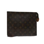 Pre-owned Canvas louis-vuitton-tasker