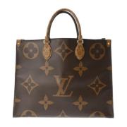 Pre-owned Canvas louis-vuitton-tasker