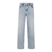 Eyelet Jeans til stilfulde outfits