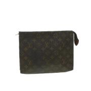 Pre-owned Canvas louis-vuitton-tasker