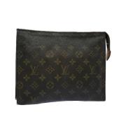 Pre-owned Coated canvas louis-vuitton-tasker