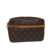 Pre-owned Canvas louis-vuitton-tasker