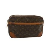 Pre-owned Coated canvas louis-vuitton-tasker