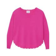 Neon Rose Cashmere Sweater