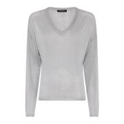 Anemonesbbmarlia Strik Sweater Sølv