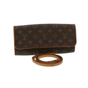 Pre-owned Canvas louis-vuitton-tasker