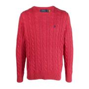 Cablestrik Rundhals Sweater