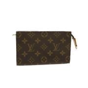 Pre-owned Canvas louis-vuitton-tasker